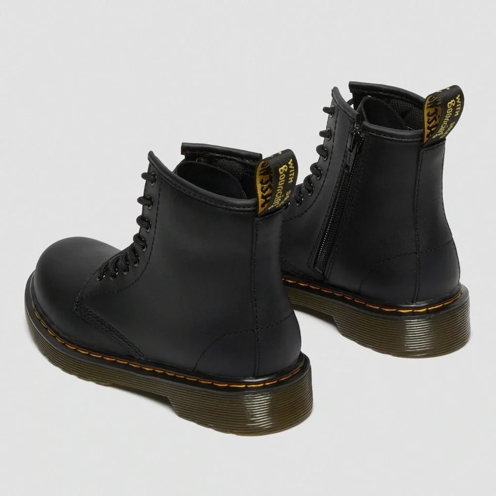 Dr. Marten's Kid's Collection 1460 Unisex Lace Up Boot- Black/ Size 12
